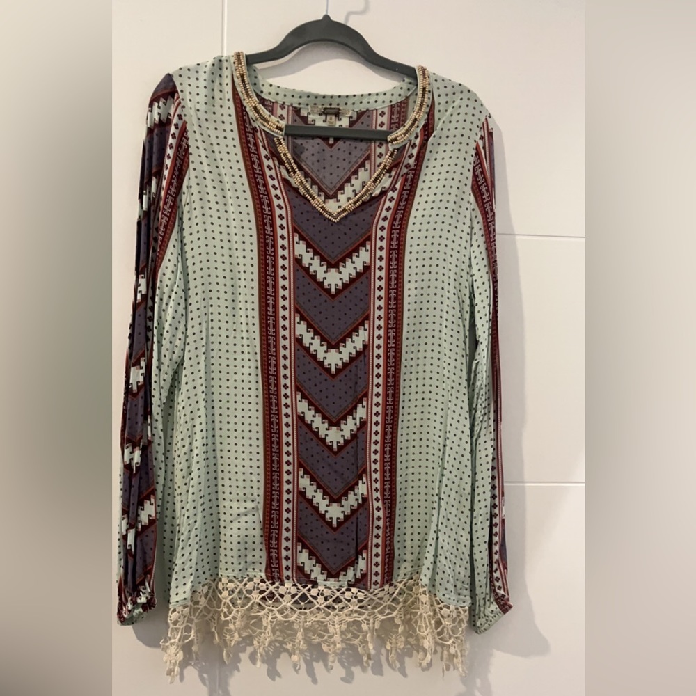 Buckle Gimmicks Blouse
